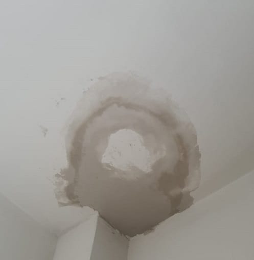 תיקון רטיבות בתקרה