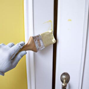 צביעת דלתות