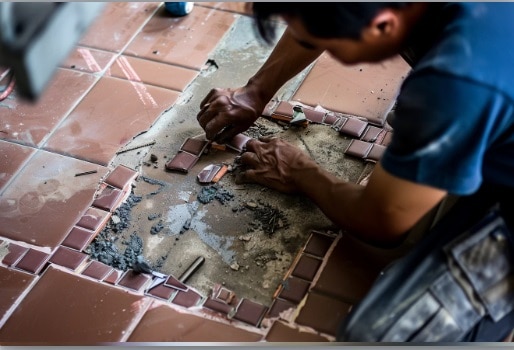 תיקון קרמיקה רופפת שבורה